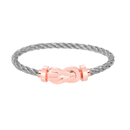 Miro CHANCE LARGE 8 FIGURE BUCKLE NO DIAMOND BRACELET ROSE GOLD