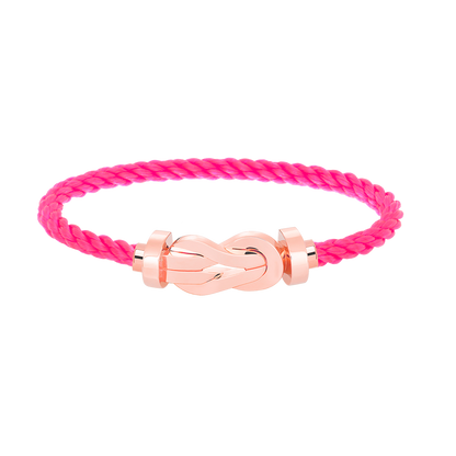 Miro CHANCE LARGE 8 FIGURE BUCKLE NO DIAMOND BRACELET ROSE GOLD
