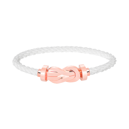 Miro CHANCE LARGE 8 FIGURE BUCKLE NO DIAMOND BRACELET ROSE GOLD
