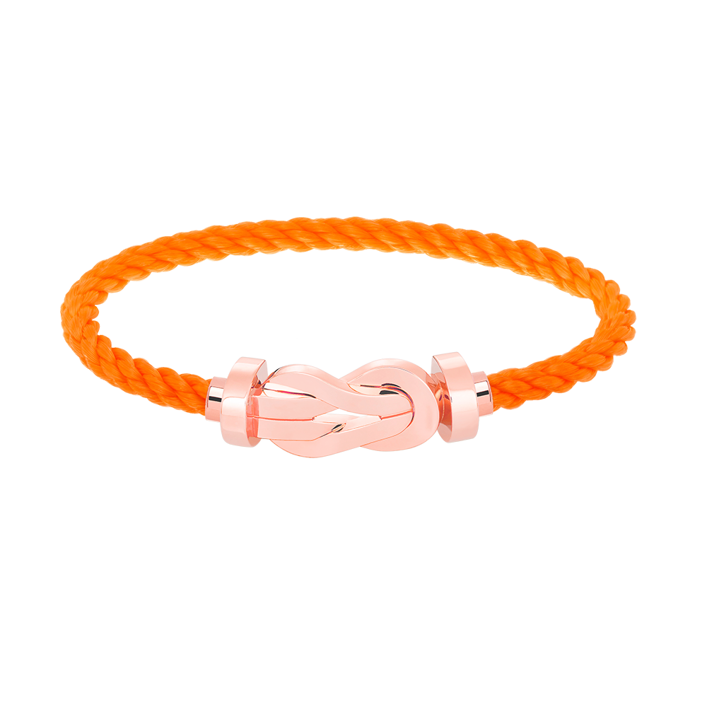 Miro CHANCE LARGE 8 FIGURE BUCKLE NO DIAMOND BRACELET ROSE GOLD