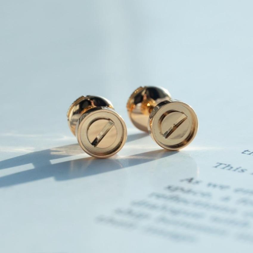 ミロ ラブピアス ピンクゴールド 10mm