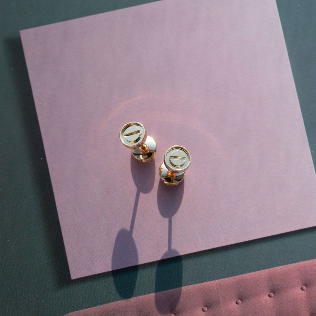 ミロ ラブピアス ピンクゴールド 10mm