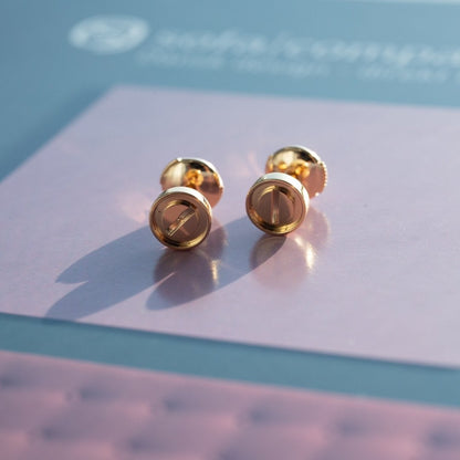 ミロ ラブピアス ピンクゴールド 10mm