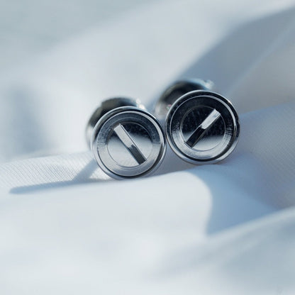Miro LOVE EARRINGS SILVER 10MM