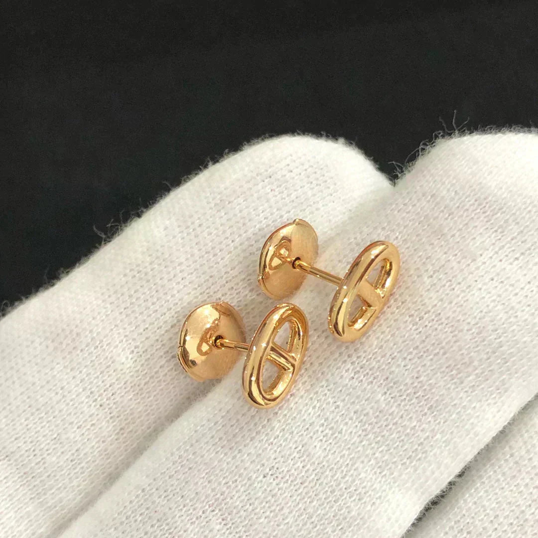 Miro CHAINE SMALL EARRINGS GOLD AND SILVER