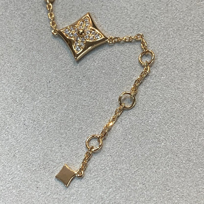 Miro STAR AND SUN 4 MOTIFS GOLD DIAMONDS BRACELET