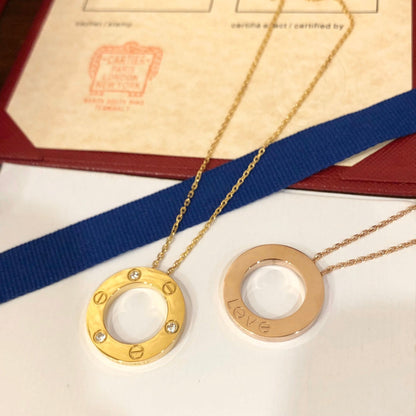 Miro LOVE NECKLACE 16MM 3 DIAMONDS