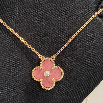 Miro CLOVER 15MM ダイヤモンド ロードナイト ネックレス