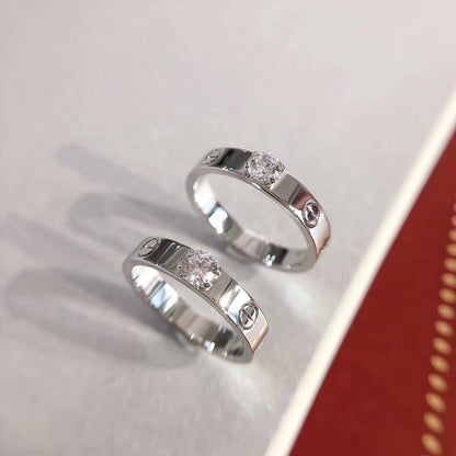 Miro LOVEリング 3.6MM 1Pダイヤモンド