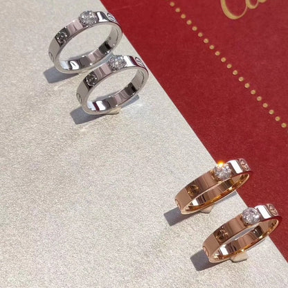 Miro LOVEリング 3.6MM 1Pダイヤモンド