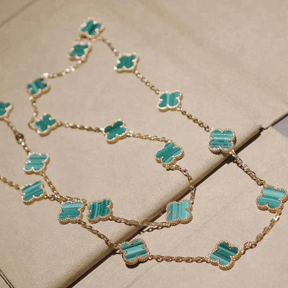 Miro CLOVER 20 MOTIFS MALACHITE GOLD