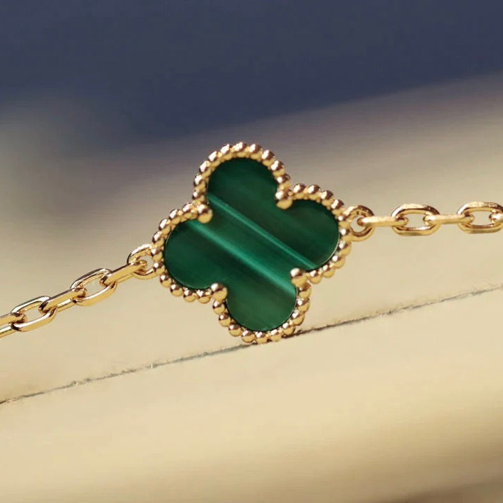 Miro CLOVER 20 MOTIFS MALACHITE GOLD