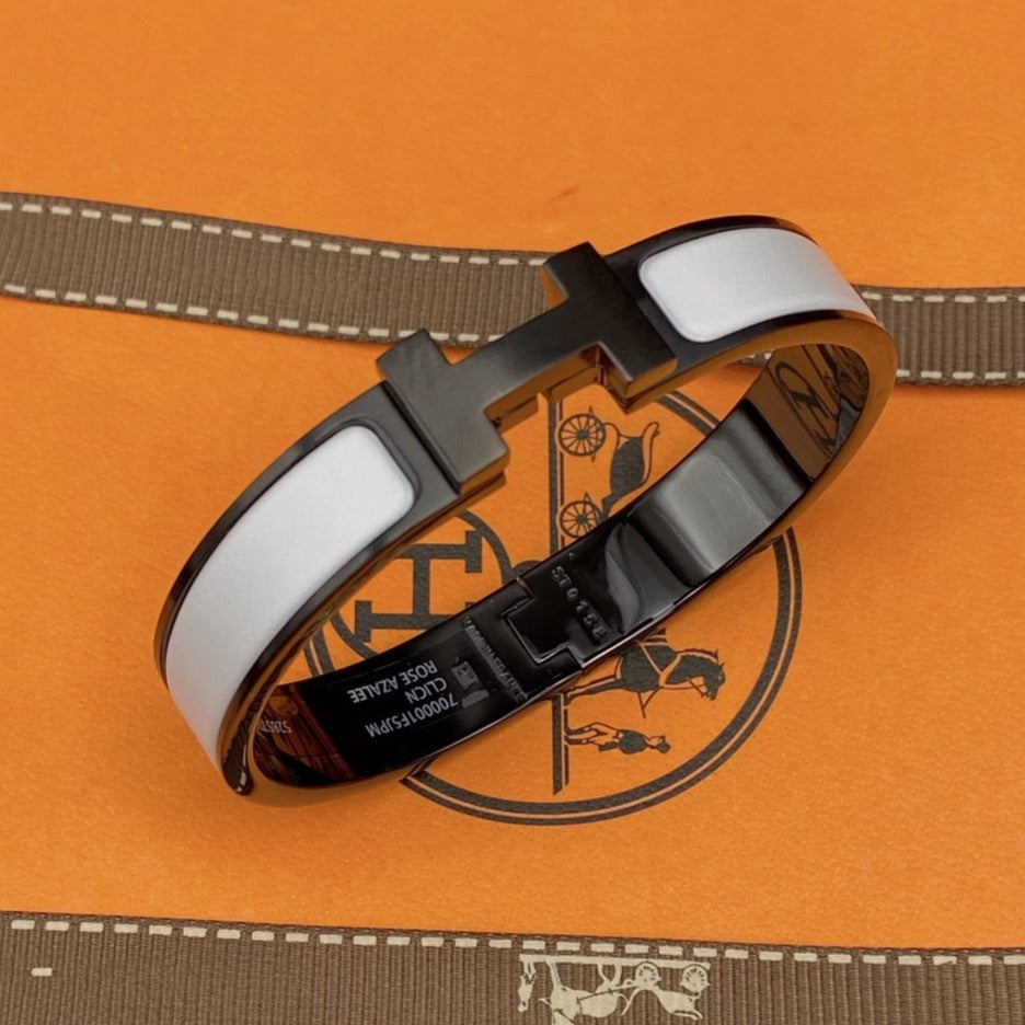 Miro H BRACELET 12MM BLACK WHITE CERAMIC