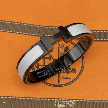 Miro H BRACELET 12MM BLACK WHITE CERAMIC