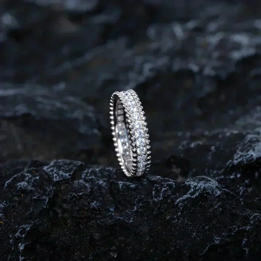 Miro PERLEE DIAMOND SILVER RING