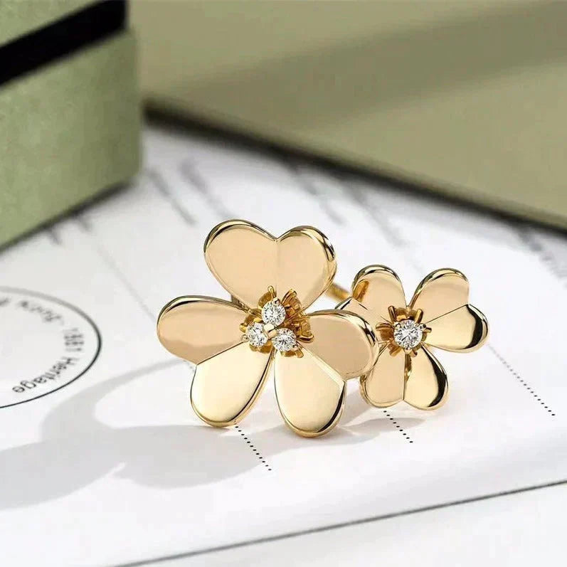 Miro CLOVER COMOS GOLD DIAMOND RING