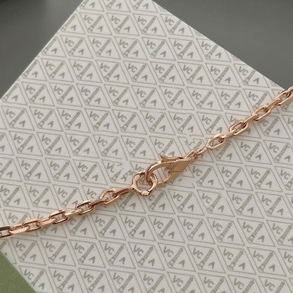 Miro LUCKY SPRING 15 MOTIFS ROSE GOLD NECKLACE