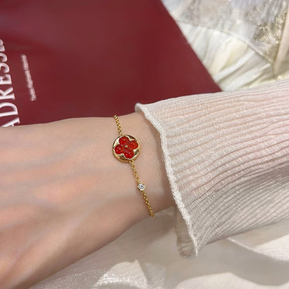 Miro SUN PEDANT CARNELIAN BRACELET