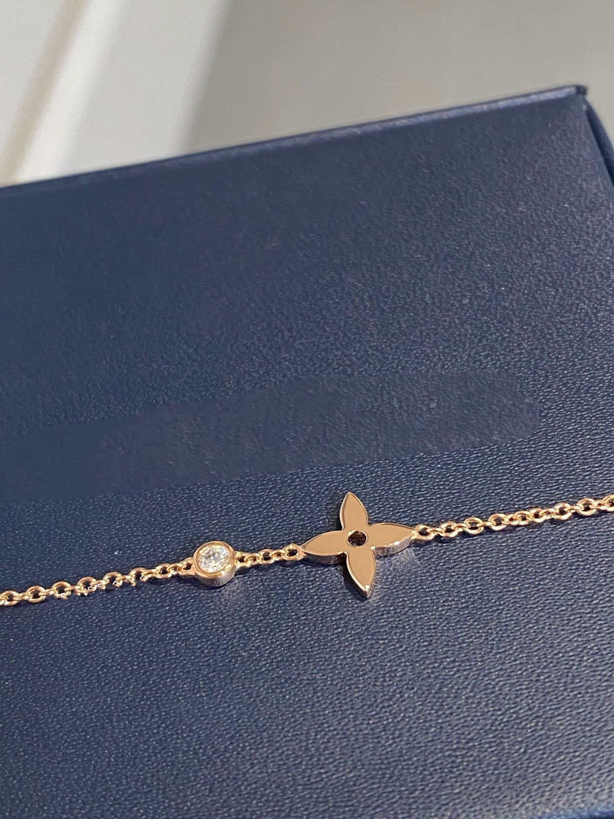 Miro STAR DIAMOND PINK GOLD BRACELET
