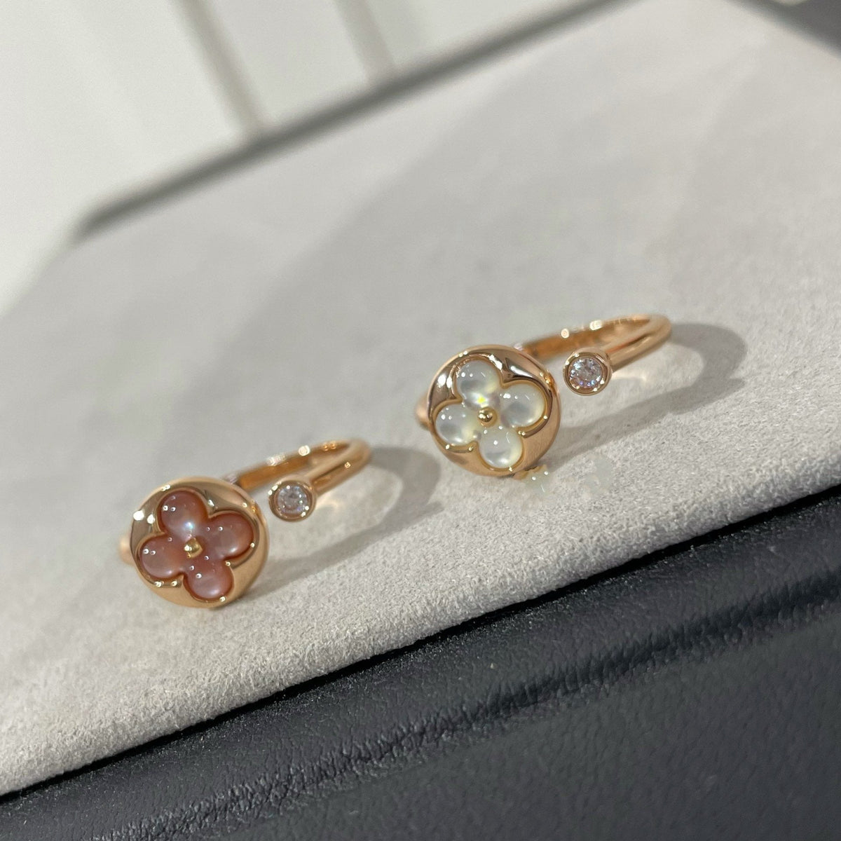 Miro SUN 1 DIAMOND PINK MOP RING