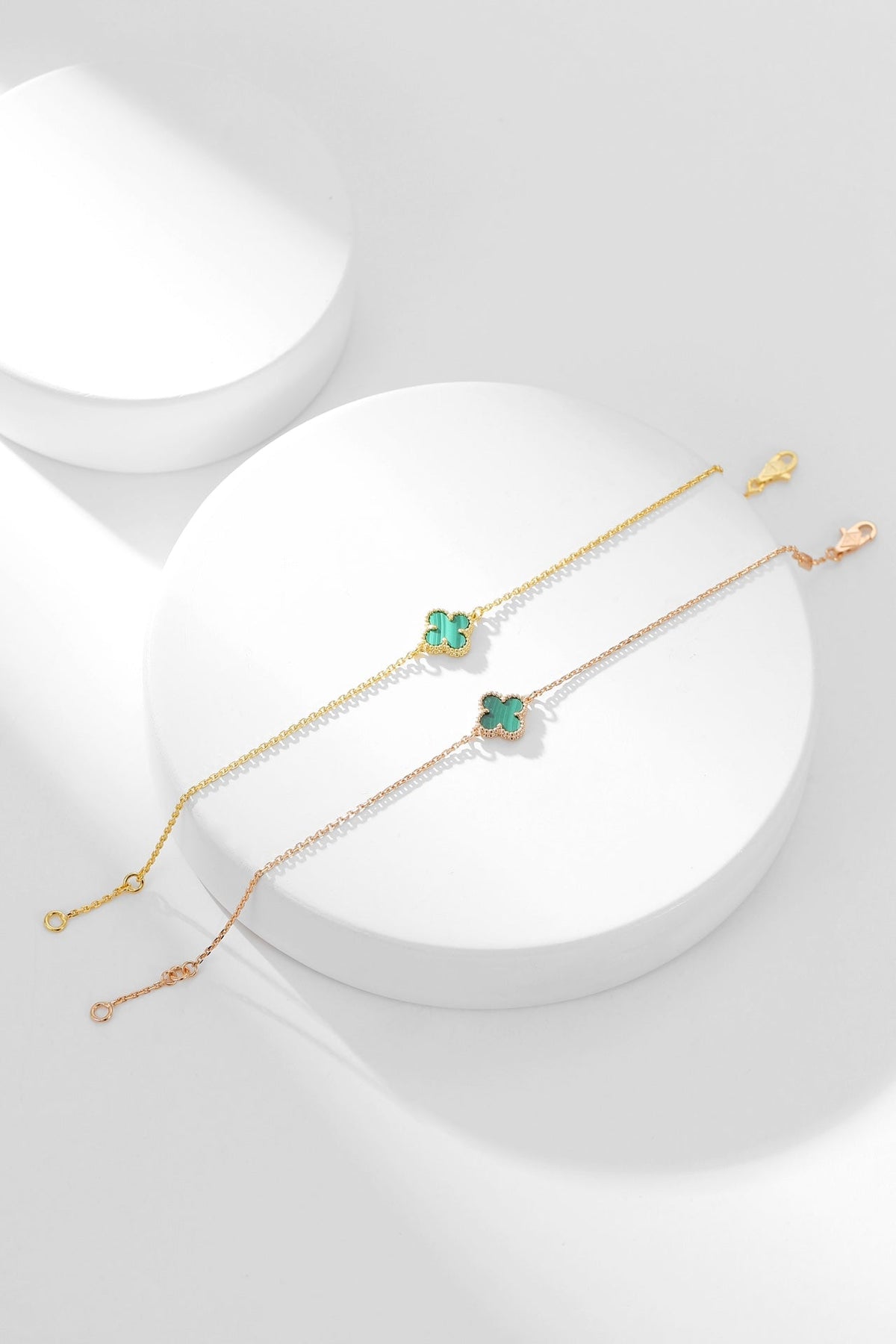 Miro CLOVER BRACELET MALACHITE 1 MOTIF