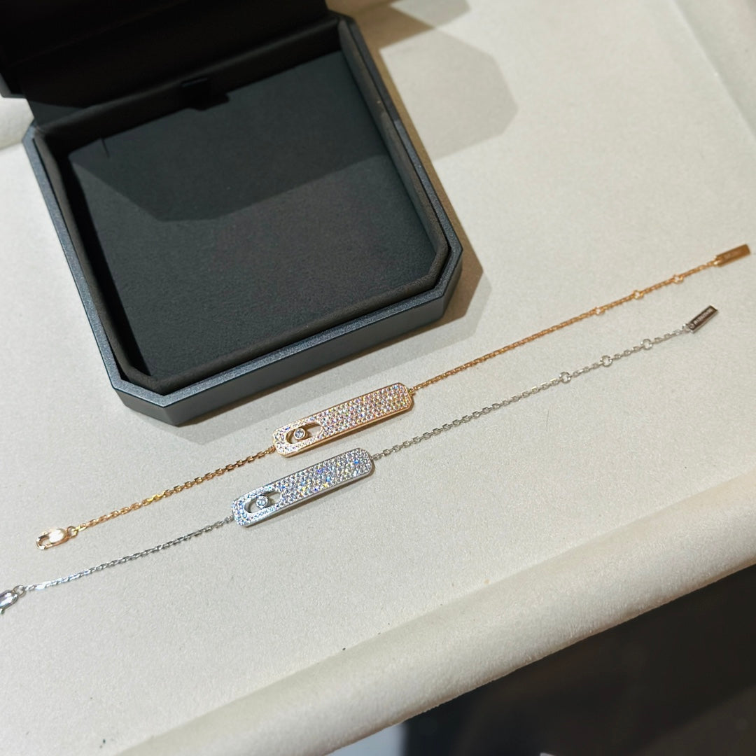[Miro ]MOVE CLASSIQUE DIAMOND PAVED BRACELET
