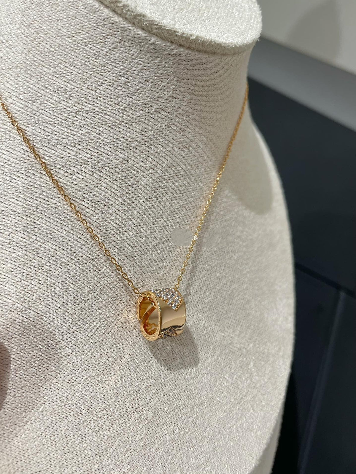 Miro LIENS EVIDENCE DIAMOND PAVED NECKLACE
