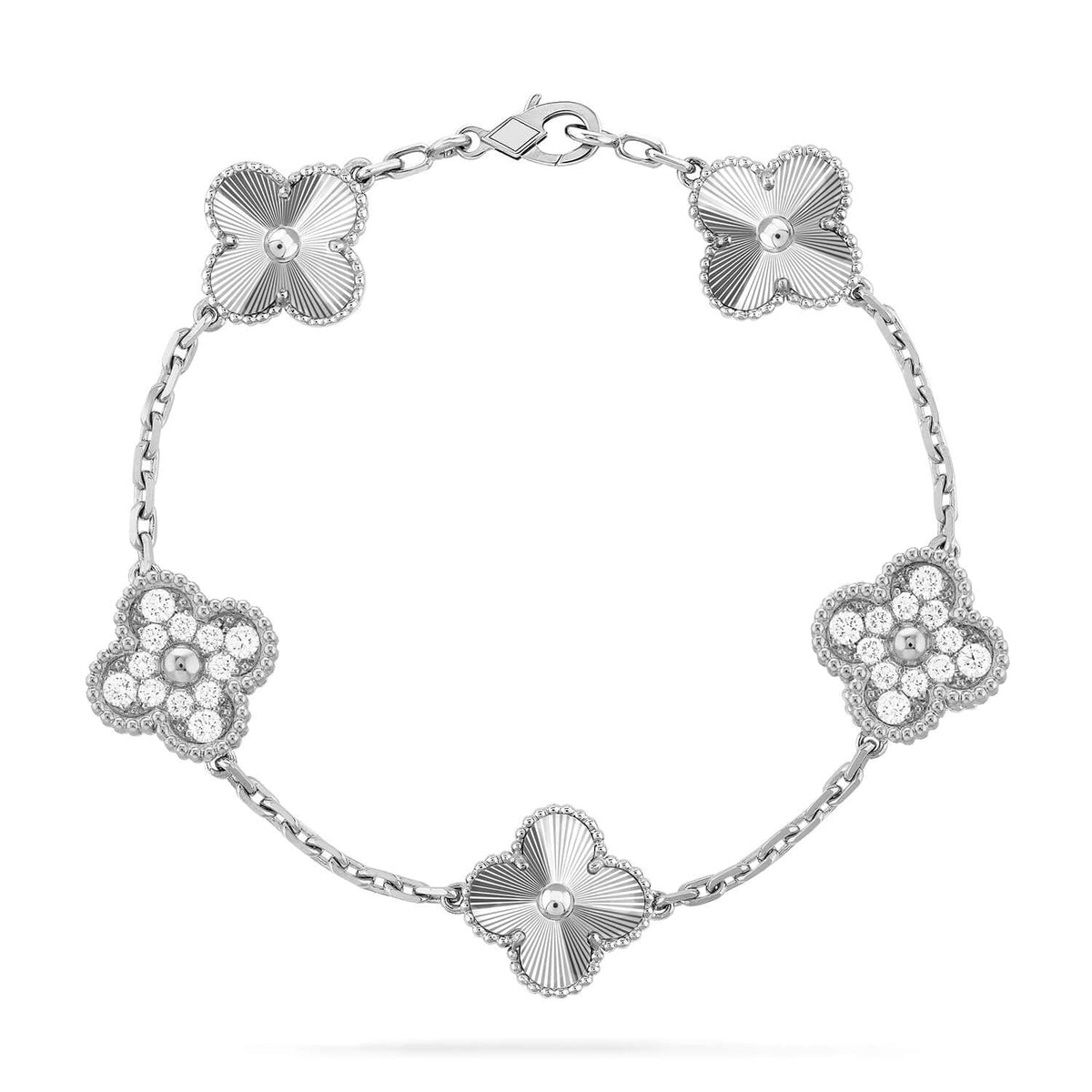 [Miro ]New  CLOVER 5 MOTIF LASER BRACELET COLLECTION