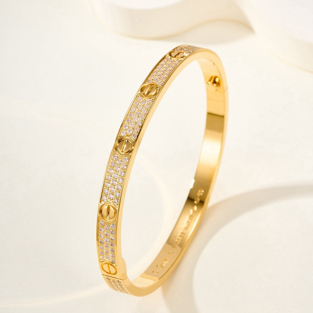 Miro LOVE BRACELET 4.8MM DIAMOND-PAVED