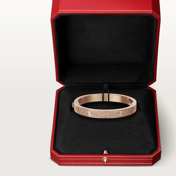 Miro LOVE BRACELET 6.1MM DIAMOND-PAVED
