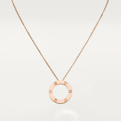 Miro LOVE NECKLACE 16MM 3 DIAMONDS