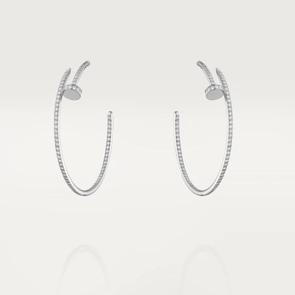 Miro JUSTE EARRINGS FULL DIAMONDS 1.8MM
