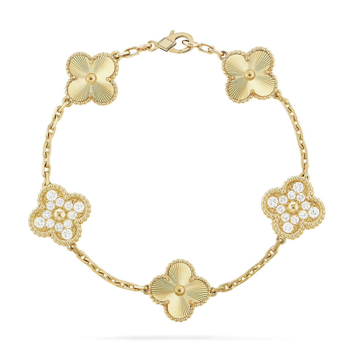 [Miro ]New  CLOVER 5 MOTIF LASER BRACELET COLLECTION