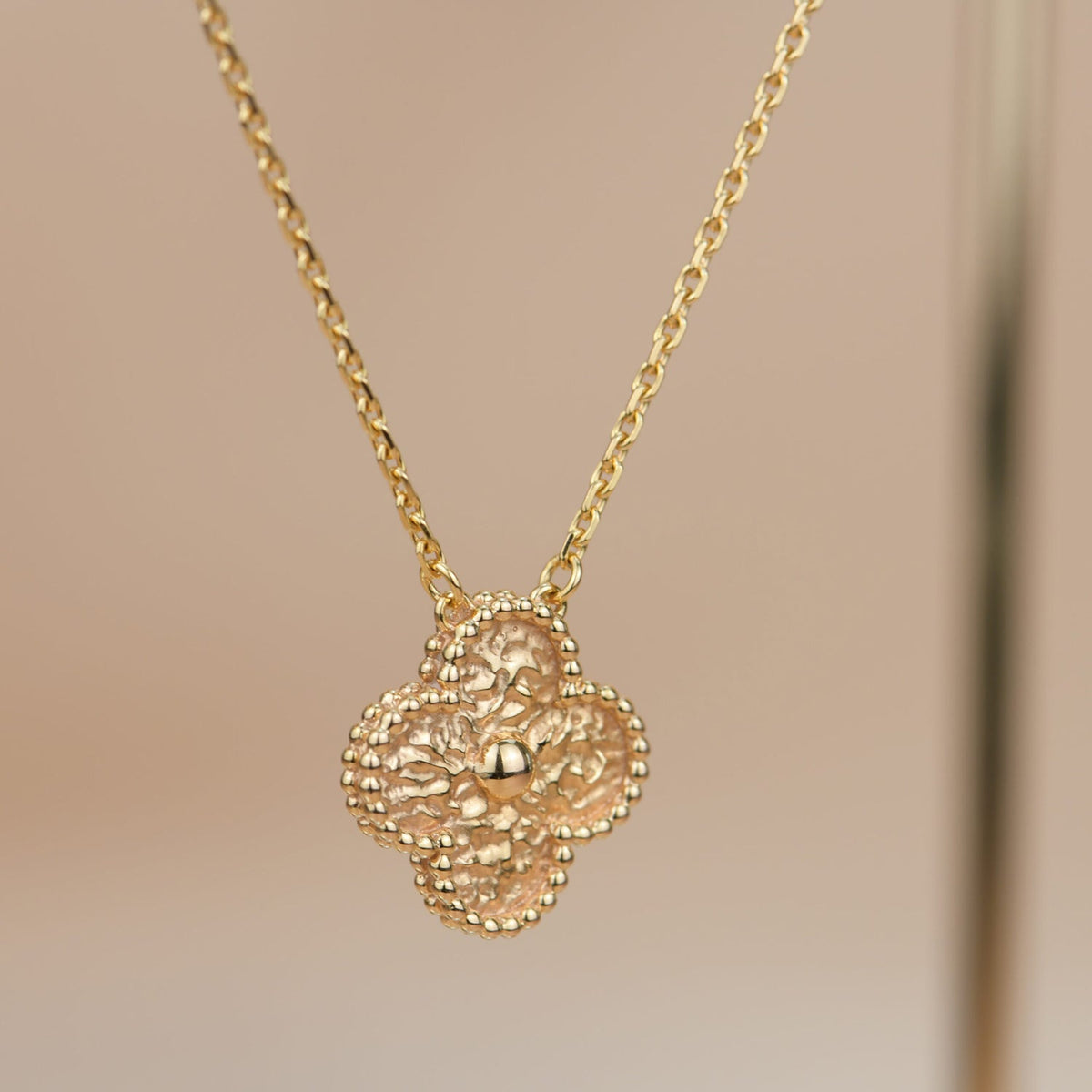 Miro CLOVER 15MM  BRONZING NECKLACE