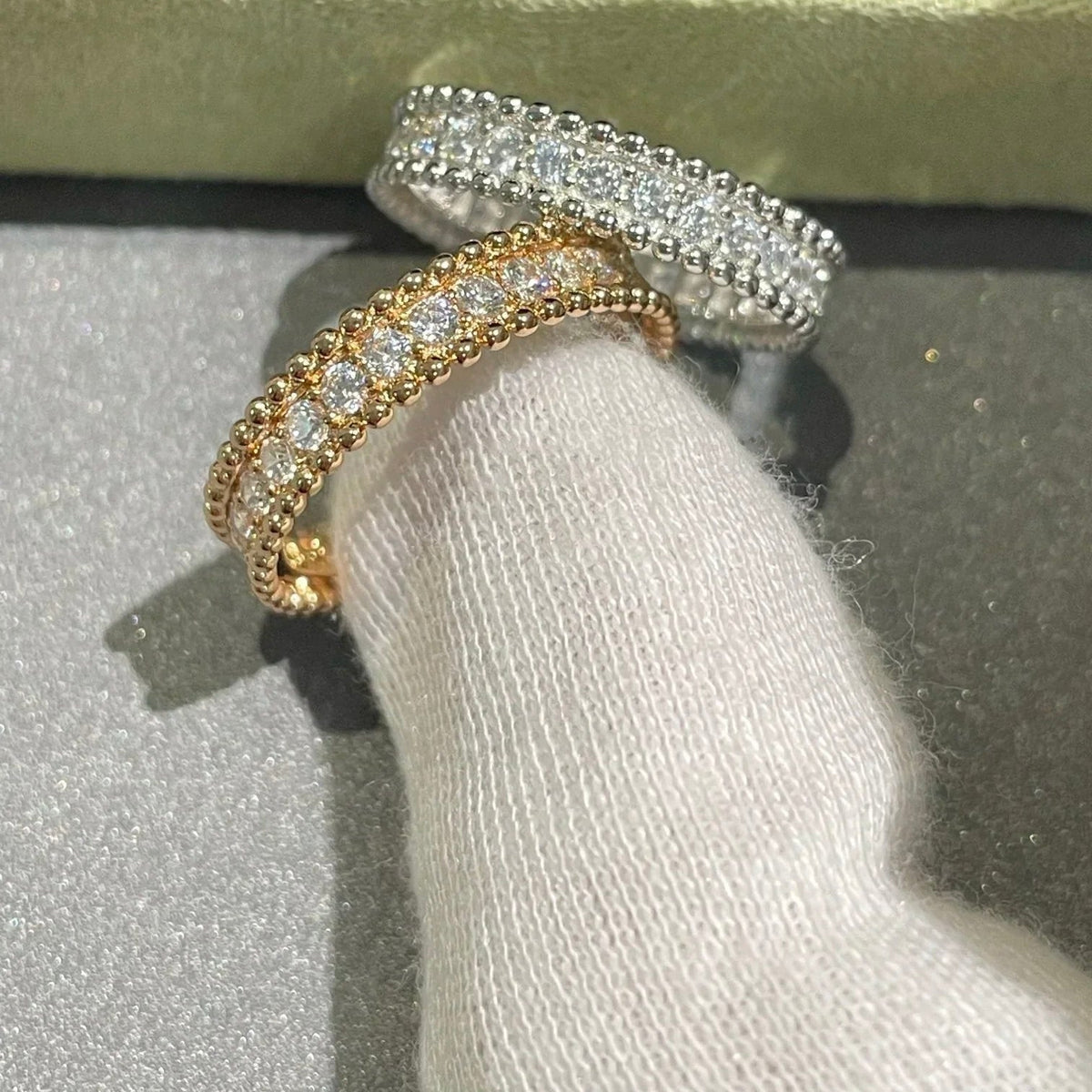 Miro PERLEE DIAMOND SILVER RING