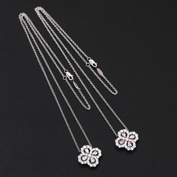 Miro LOOP NECKLACE FULL MOTIF DIAMOND 16MM MULTIPLE COLORS