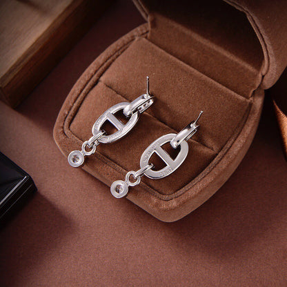 Miro HM CHAINE DIAMOND EARRINGS