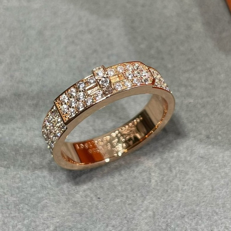 Miro KELLY PINK GOLD DIAMOND RING