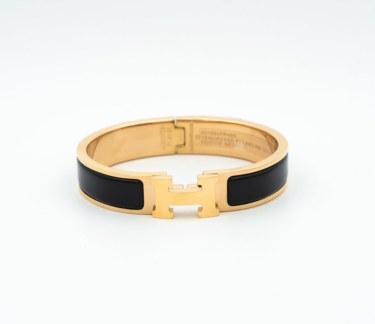 Miro H ブラックブレスレット