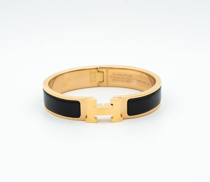 Miro H ブラックブレスレット