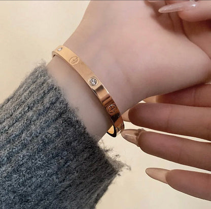 [Miro ] 2026 RAINBOW LOVE BRACELET 6.1MM  10 DIAMONDS