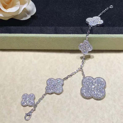 Miro CLOVER 6 MOTIFS SILVER DIAMOND ブレスレット