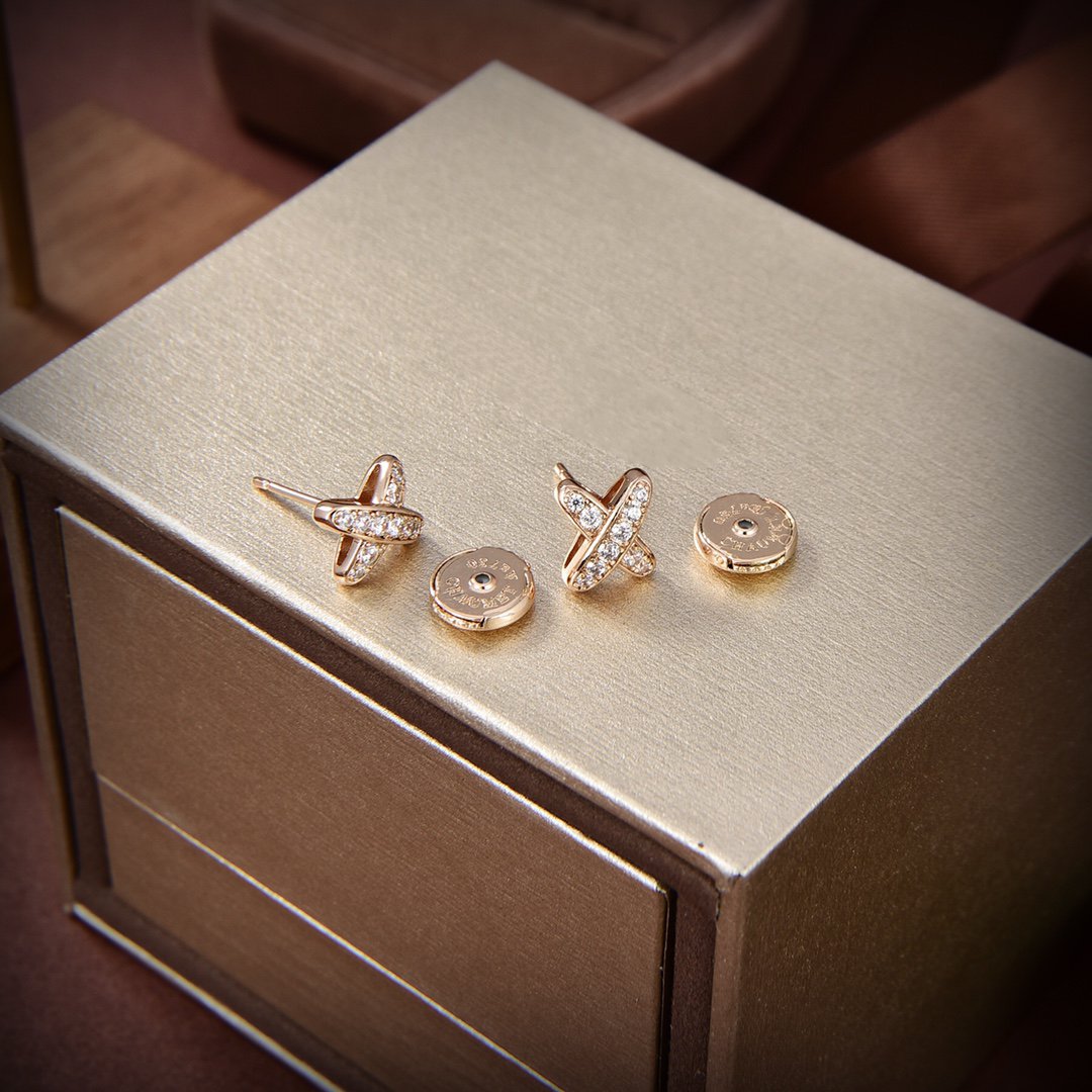 Miro JEUX DE GOLD DIAMOND EARRINGS