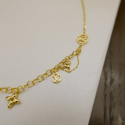 Miro BLOOMING SUPPLE NECKLACE BRASS