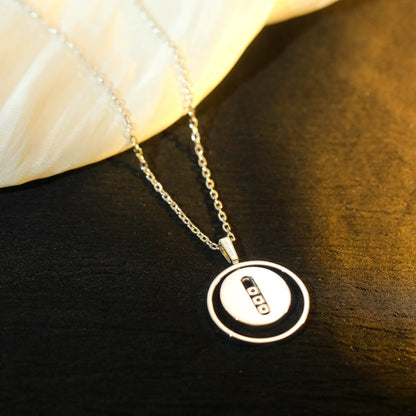 [Miro ]Miro  MOVE MM SILVER DIAMOND NECKLACE