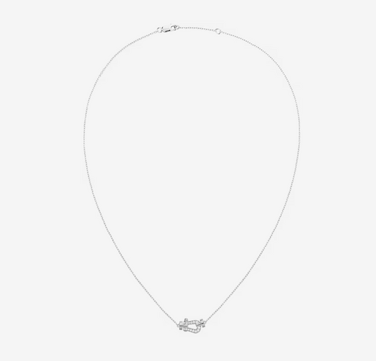 Miro FORCE 10 DIAMOND SILVER NECKLACE MINI MODEL
