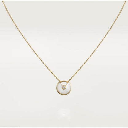 Miro AMULETTE ROSE GOLD MOP NECKLACE