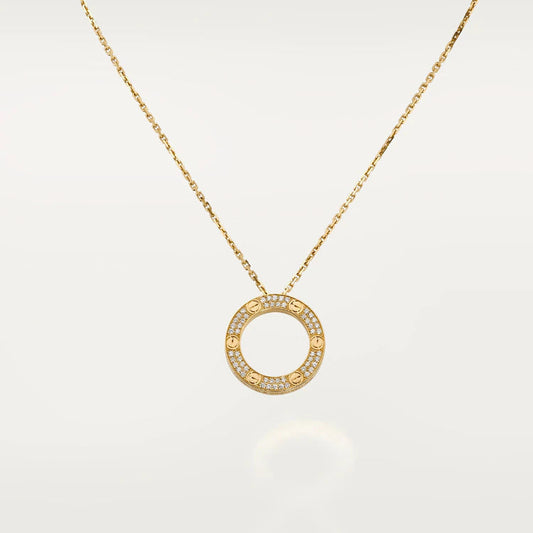 Miro LOVE NECKLACE ADJUSTABLE ROSE GOLD
