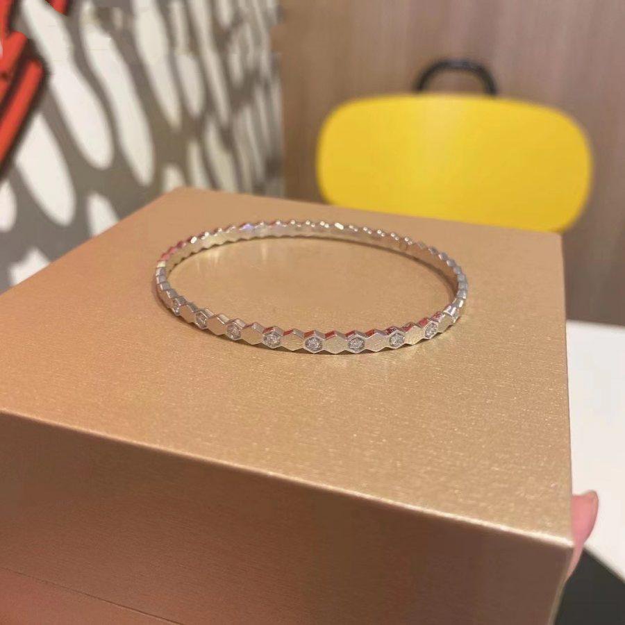 Miro BEE LOVE SILVER DIAMOND BRACELET