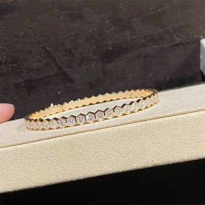 Miro BEE LOVE GOLD BRACELET FULL DIAMOND